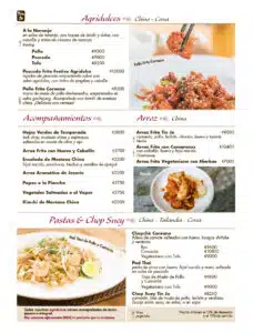 Menu General Sopas Tin Jo